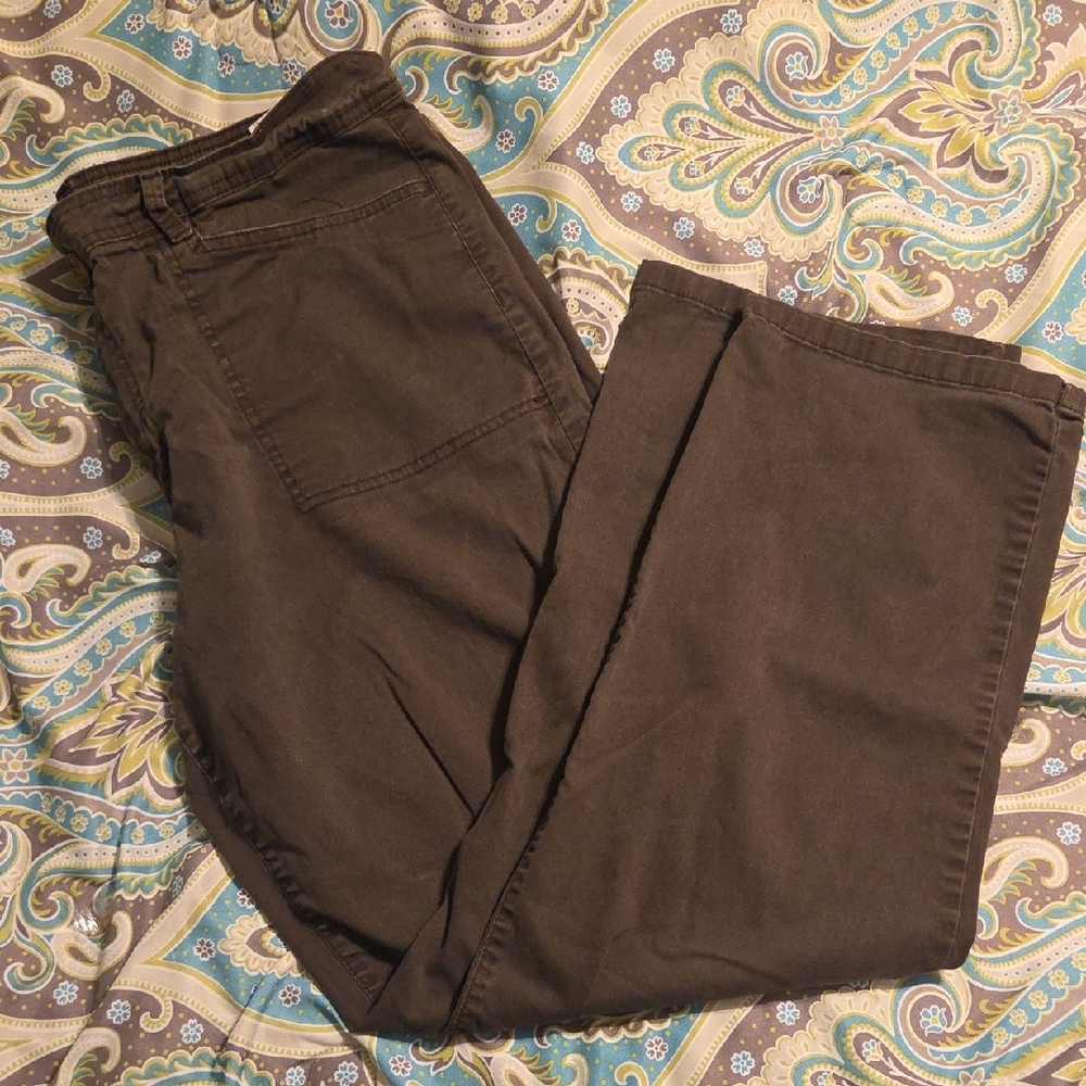 Gloria Vanderbilt Dark Brown Pants - Picture 4 of 4